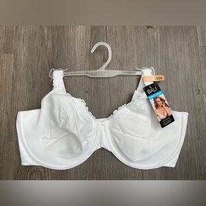 BALI Lace Smoothing Bra White 38DD